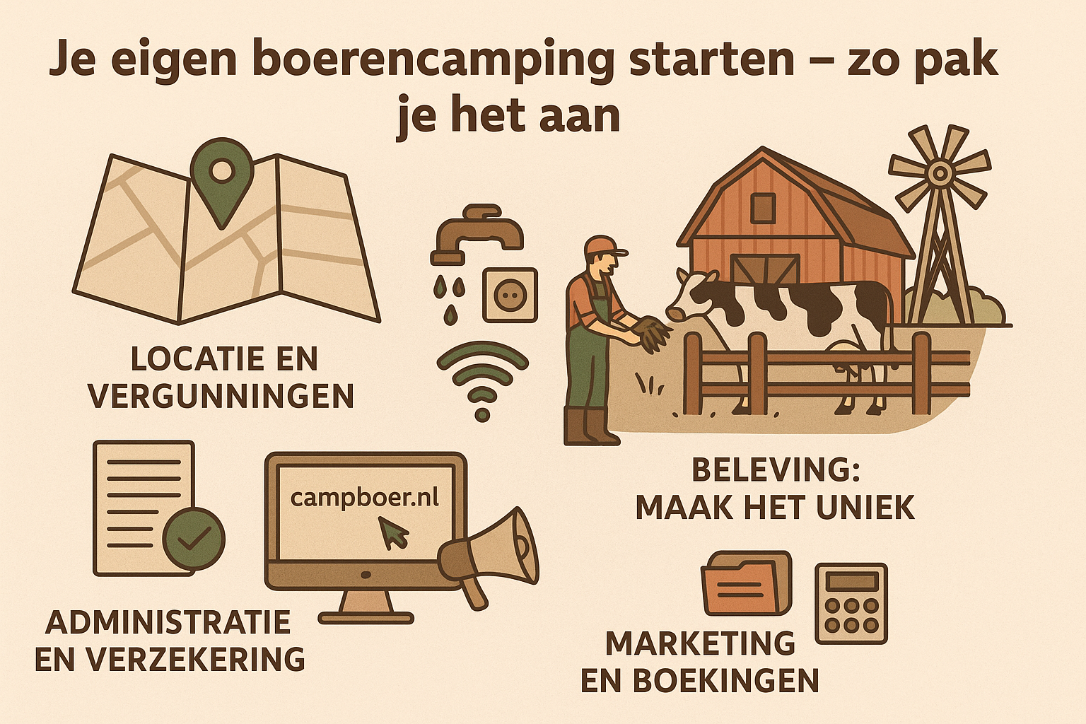 Afbeelding bij blog: Hoe start je een boerencamping?